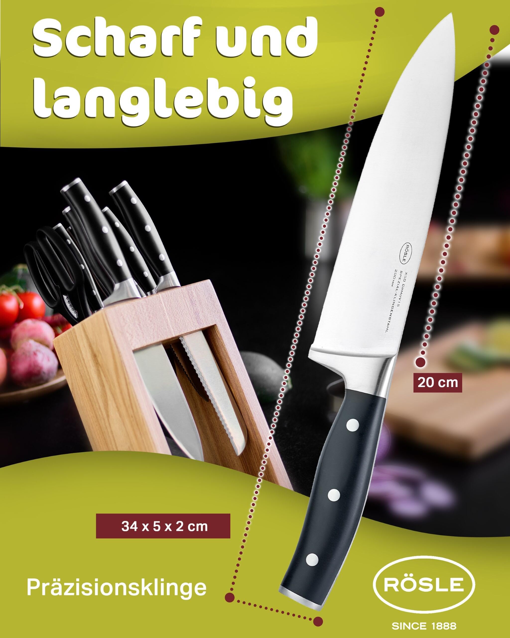r-sle-kochmesser-tradition-20-cm-chefmesser-mit-x50crmov15-klinge-genietetem-pom image 7