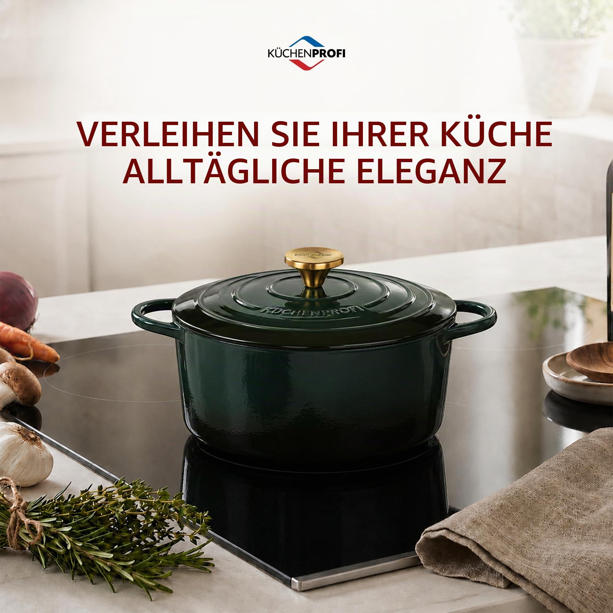 k-chenprofi-bratentopf-provence-racing-green-gusseisen-schmorbr-ter-mit-deckel-4 image 5