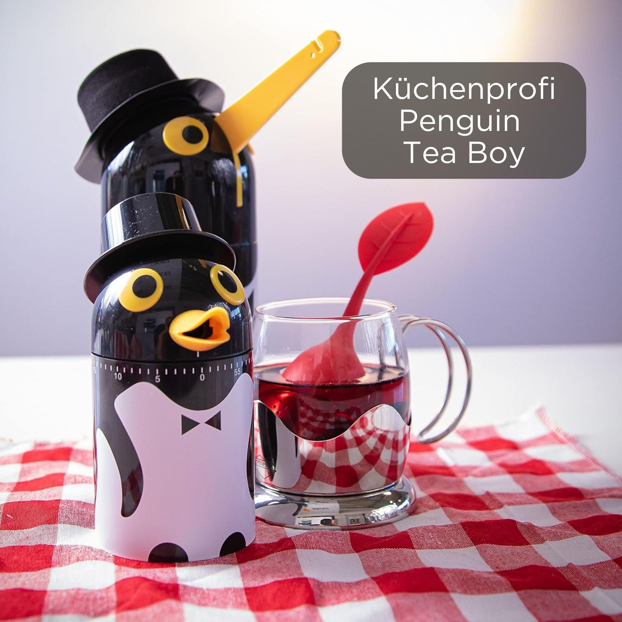 k-chenprofi-tea-boy-pinguin-mit-timer-teezubereiter-inkl-tee-ei image 3