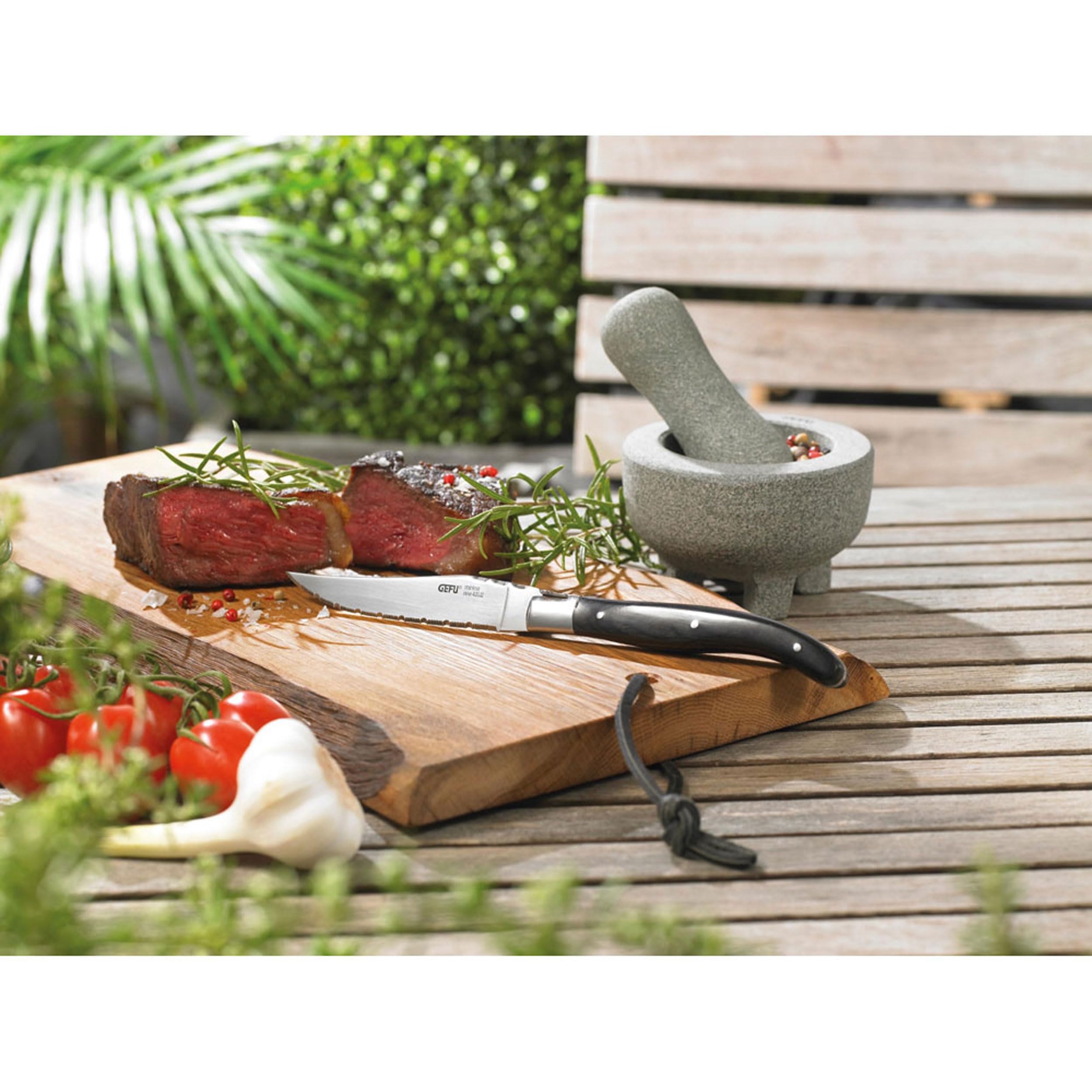 gefu-basco-steakmesser-set-4-st-ck-in-kiefernholz-box-steakbesteck-mit-ergonomis image 3