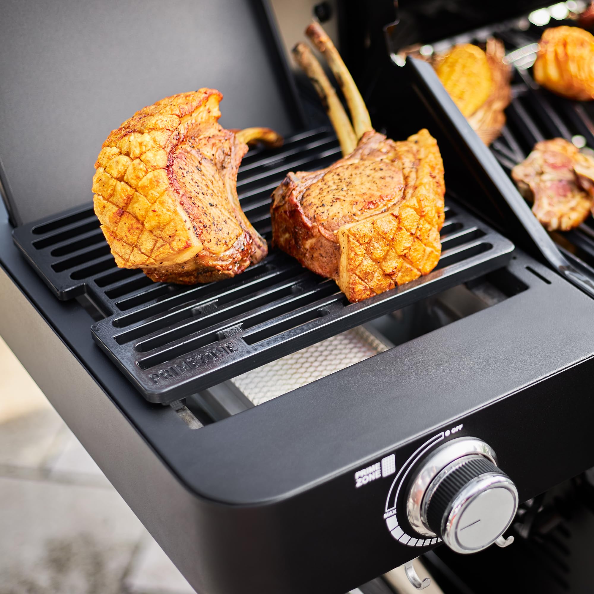 r-sle-guss-grillrost-primezone-videro-emailliertes-gusseisen-24-x-29-cm-f-r-infr image 2