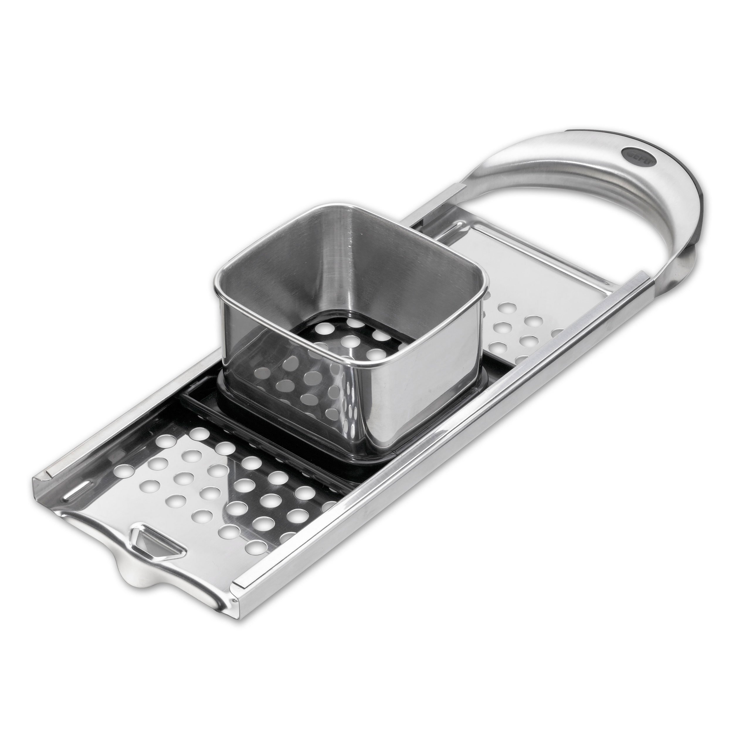 gefu-sp-tzlehobel-tradizione-edelstahl-f-r-kurze-sp-tzle-kn-pfle-mit-poliertem-t image 3