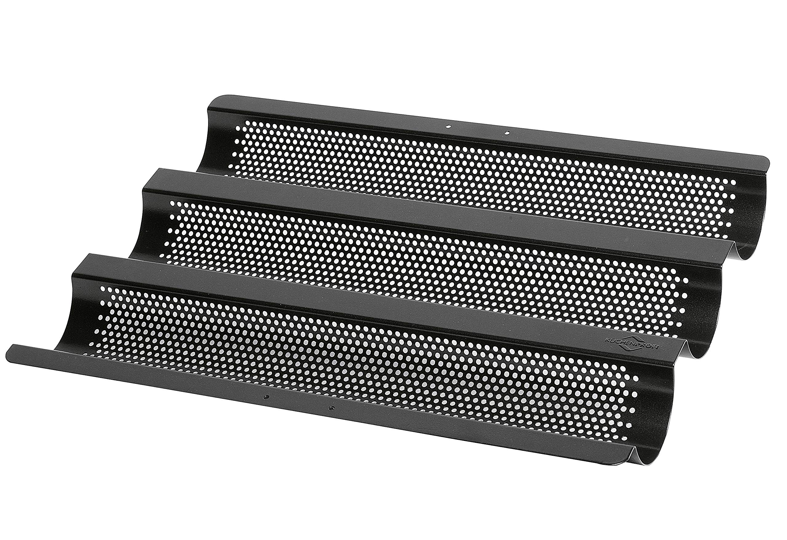 k-chenprofi-baguetteblech-bake-one-antihaftbeschichtet-38-30-cm-backblech-f-r-3- image 2