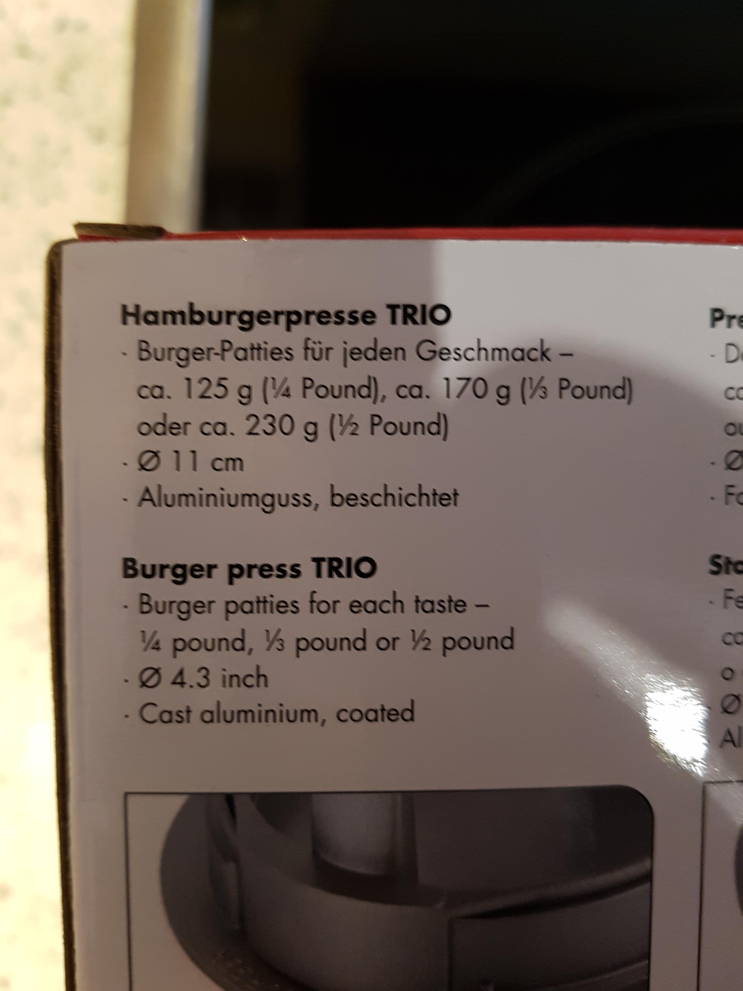 Drei Größen, null Aufwand