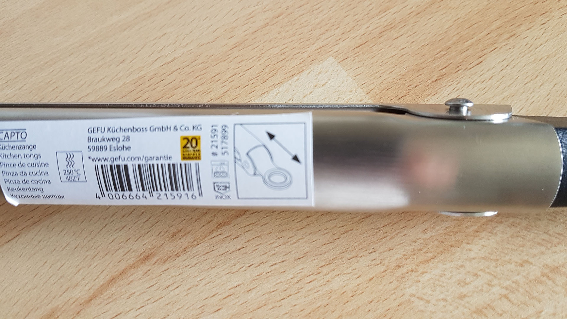 Solide Küchenhilfe