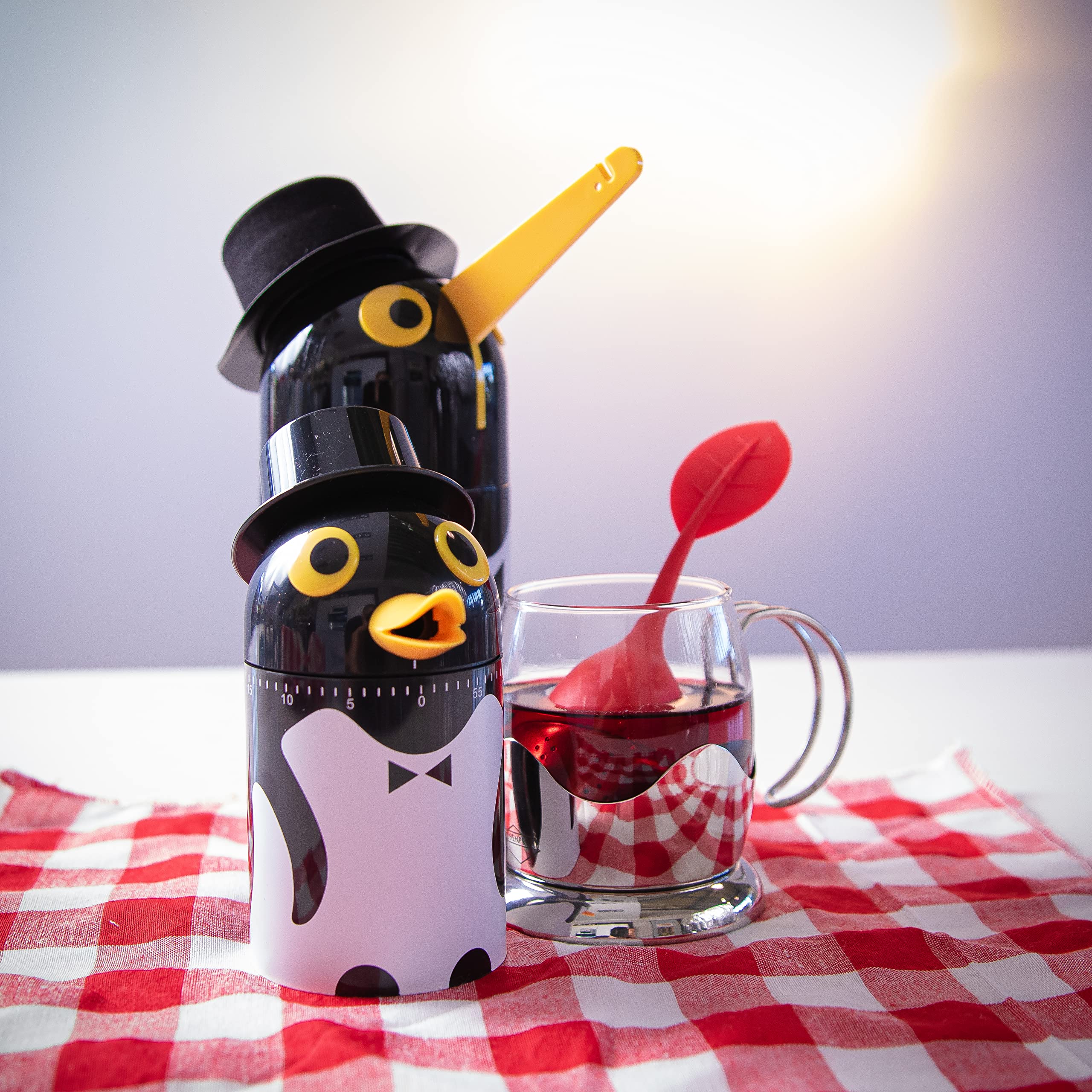 k-chenprofi-tea-boy-pinguin-mit-timer-teezubereiter-inkl-tee-ei image 2