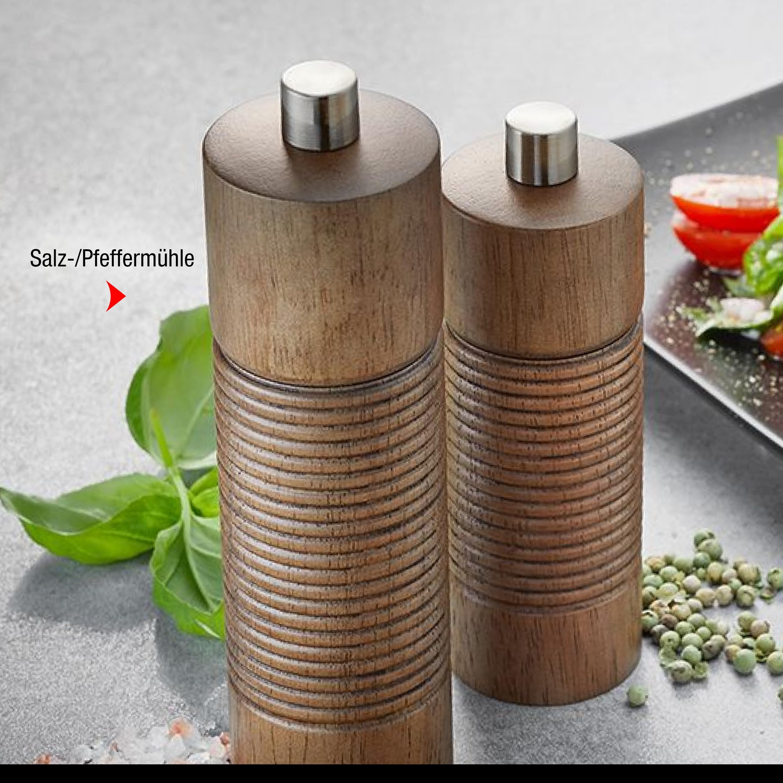 gefu-tedoro-salz-oder-pfefferm-hle-manuelle-gew-rzm-hle-mit-verstellbarem-kerami image 2